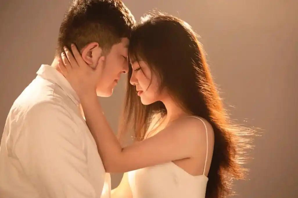 超简单的情侣照