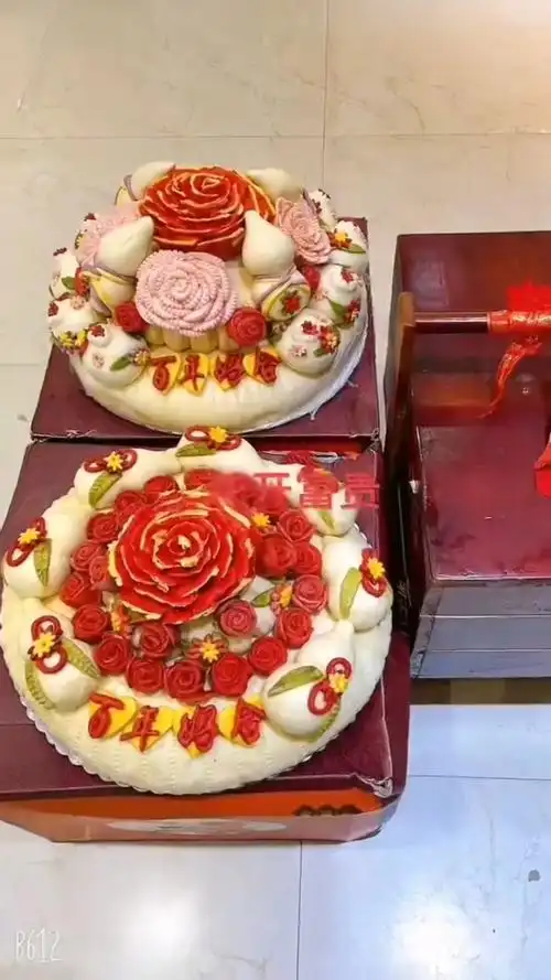 结婚专用喜花糕 花开富贵富贵 咨询电话156-5304-2929