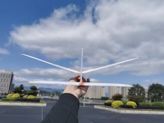 飞机天巡p1b0橡筋动力自由滑翔比赛专用航空航模