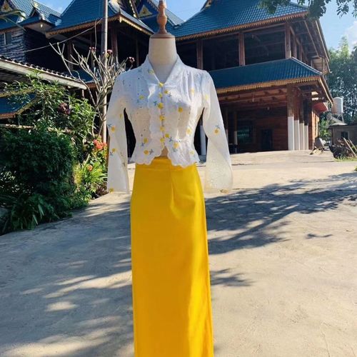 傣族服饰新款上衣加筒裙套装