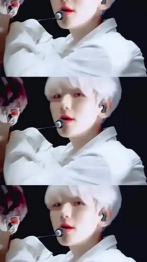 这就是我心中的白衣少年啊金泰亨这白头发太绝了你们喜欢吗