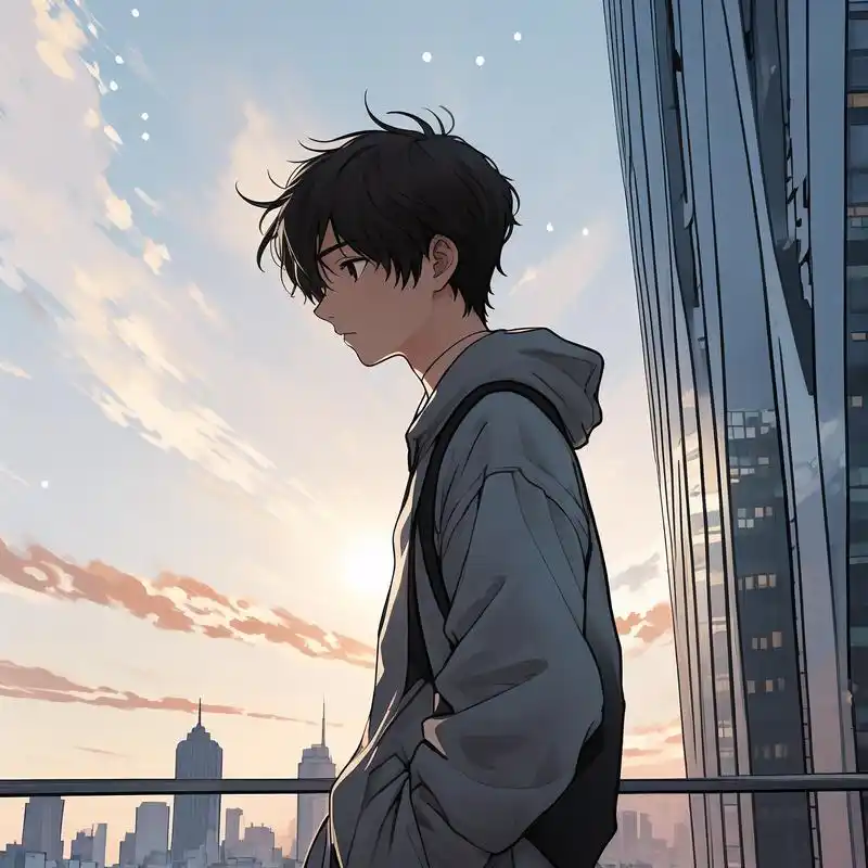 伤感头像92 分享一组男生伤感动漫头像,每一张都散发着淡淡的忧伤