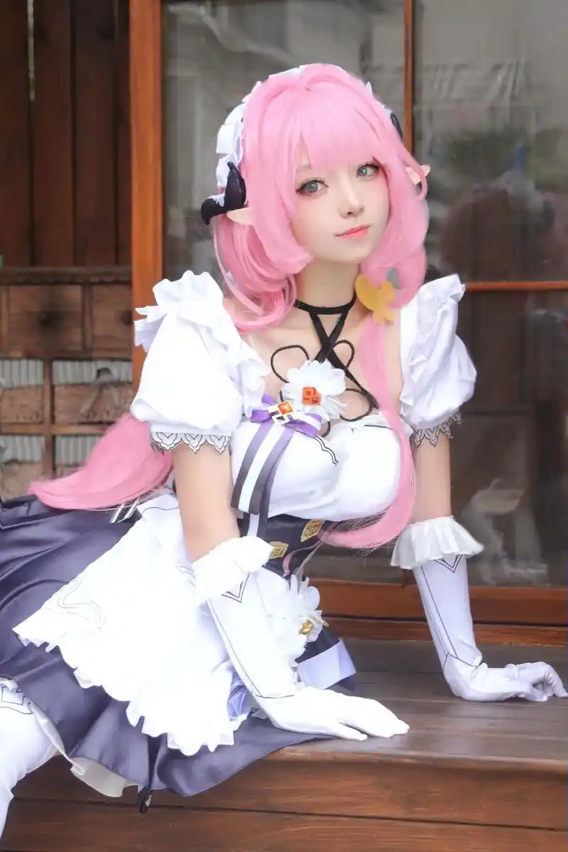 请好好看着我吧78爱莉希雅cos.#崩坏3 #崩坏三创作者激励 - 抖音