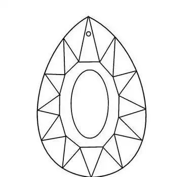 strong>水晶 /strong>宝石简笔画