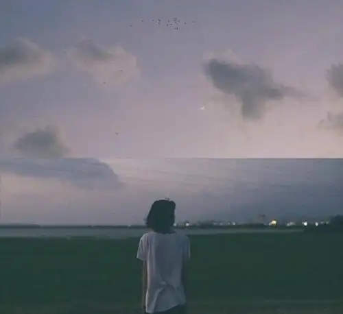 微信短发女生头像背影_头像图片_扣扣乐园