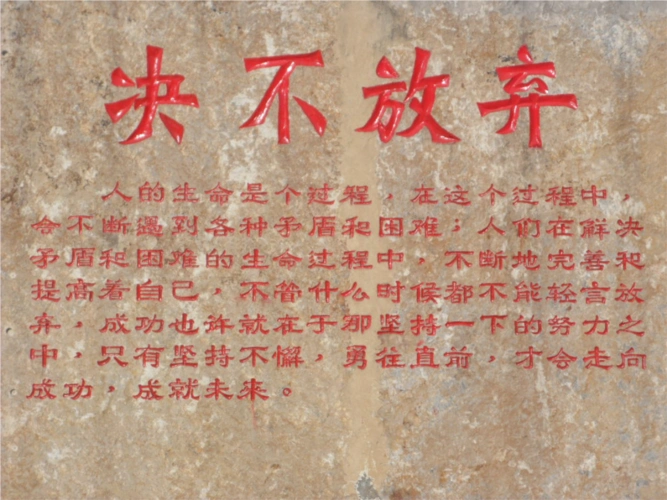 成功源于不放弃.ppt