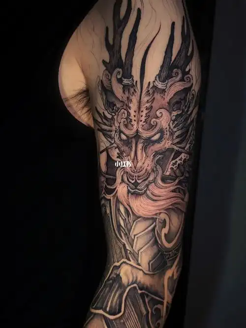 白泽(未完成)#上海纹身