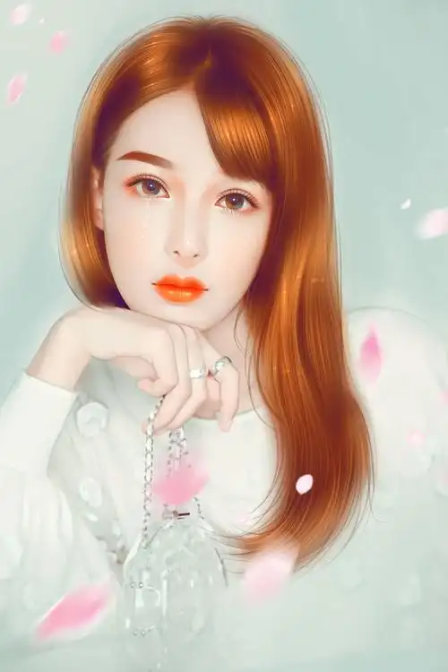 明星照片转手绘