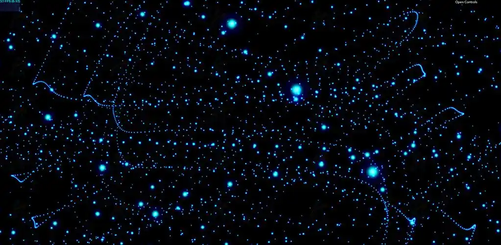 动态炫酷粒子背景three.js特效插件