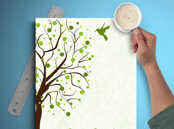 小清新求职简历封面