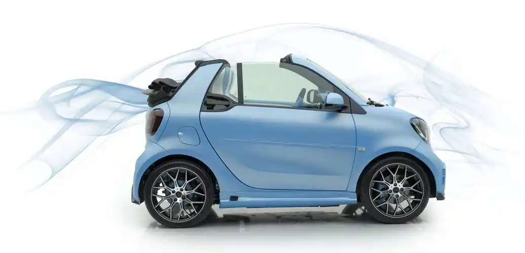 smart1上市前mansory定制改装smart双人敞篷版亮相性能提升明显