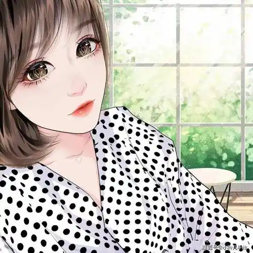 小玲儿手绘作品欣赏:微信头像女生气质淡雅,是一种展现女性魅力的重要