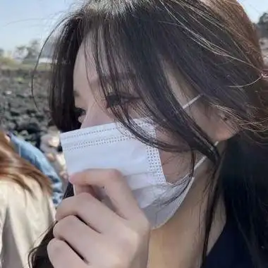 戴口罩头像女生侧脸唯美 女生头像图片大全 -【爱个性】