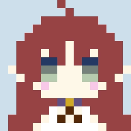 舟舟16x16像素大头第一弹 (*´╰╯`) 人太多了tag只打了一部分