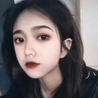 高冷女生头像举手机