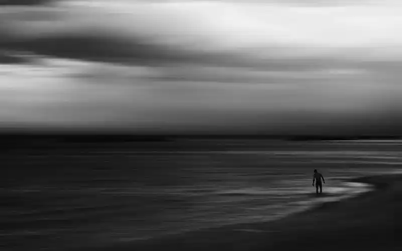 印象主义:灰色的阴影 梦幻摄影黑白风光风景宽屏壁纸壁纸图片