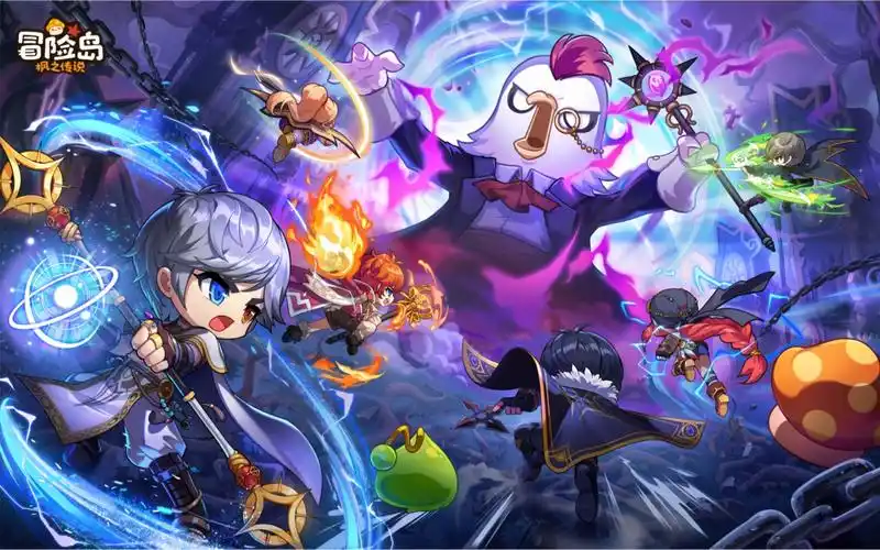 冒险岛枫之传说夜光法师技能编组及打boss手法