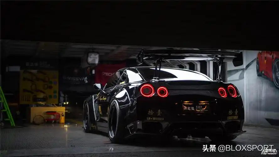 真正东瀛黑武士日产战神gtr改装美图赏析
