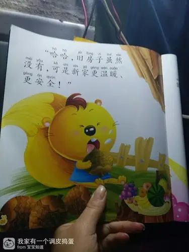 【阅读之书中淘金】4月26日第26天《小松鼠的新家》