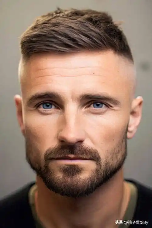中年男士的发型智慧:两侧铲短,清爽时尚永不过时