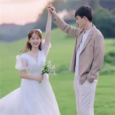 情侣头像可爱呆萌一对两张