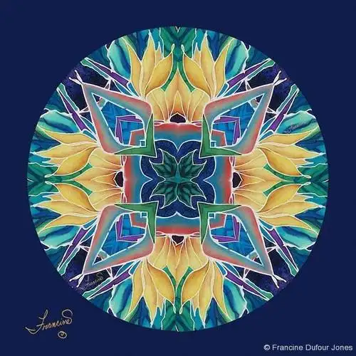 艺术人丨手绘丝绸画的独特魅力!