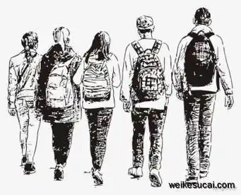 毕业背影 毕业背影 毕业 学生 同学 放学 背影