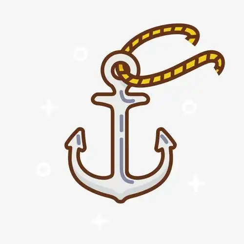 灰色船锚素材免费下载_觅元素