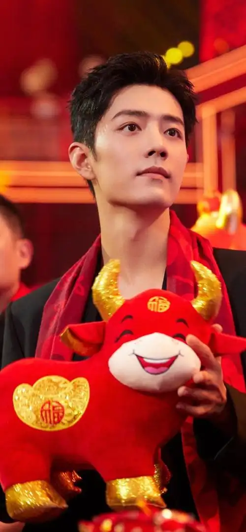 手机壁纸|肖战 x 2021北京台春晚@x玖少年团肖战daytoy亮相2021北京台