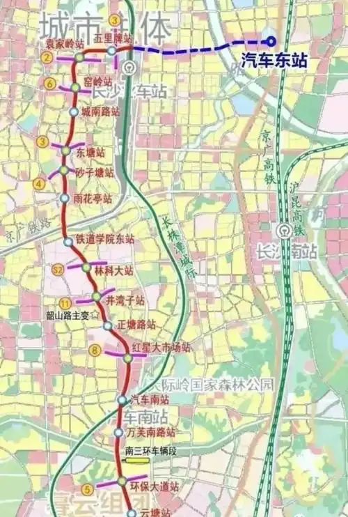 长沙|地铁|线网规划
