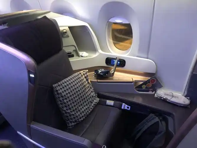 sin-fco新航全新350商务舱体验