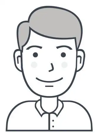 叔叔头部简笔画