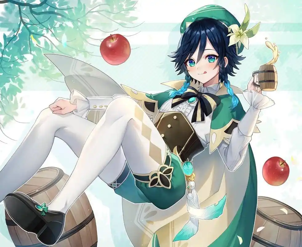 【巴巴托斯(风神温迪)】特辑 原神 二次元游戏动漫男生正太图片壁纸