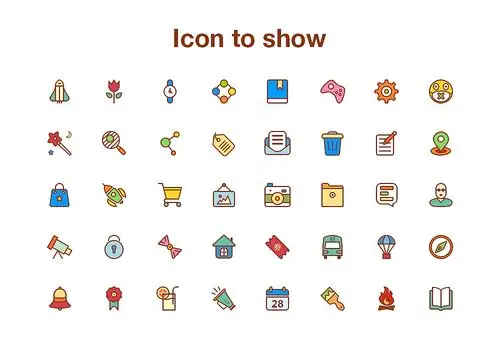 卡通移动端icon设计|ui|图标|jerrywh - 原创作品 - 站酷 (zcool)