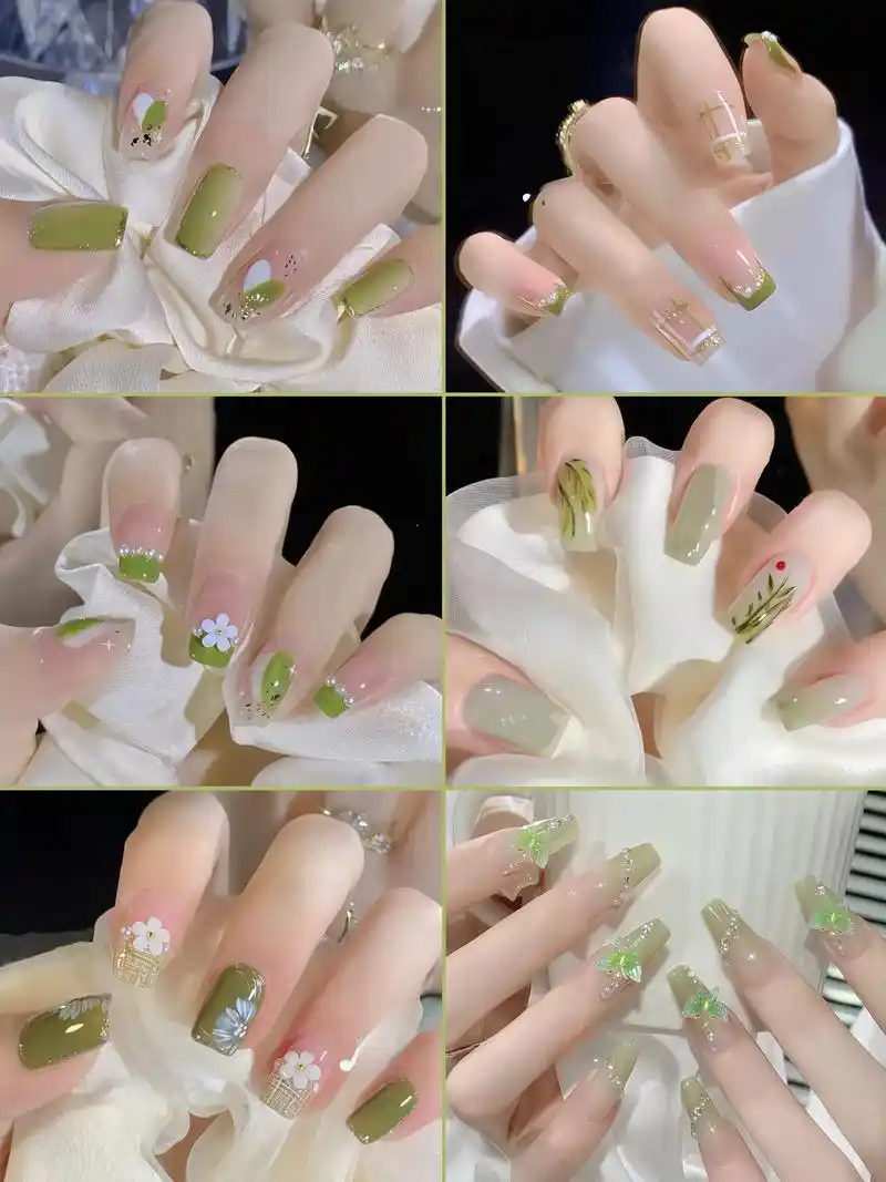 梨花哪有美甲香～公主们,春夏款小清新美甲9799来喽～每一款 - 抖