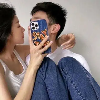 情侣头像2021最火一对酷酷的真人图片好久不见