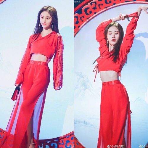 红昭愿舞蹈服女古装鞠婧祎同款汉服飘逸学生夏季现代古典舞演出服