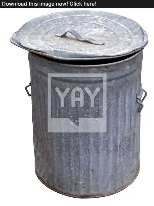 domestic garbage can