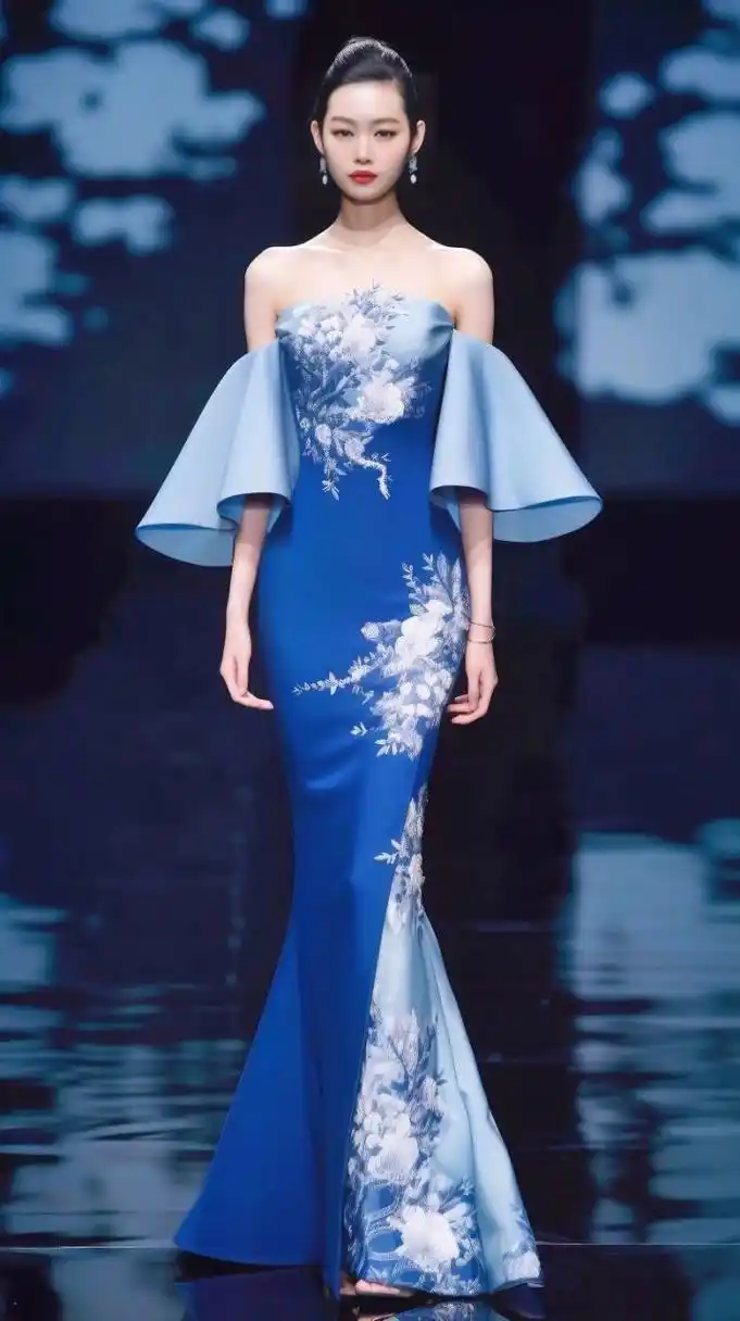 新中式礼服 国风最高级的浪漫～新中式礼服 #国风主理人