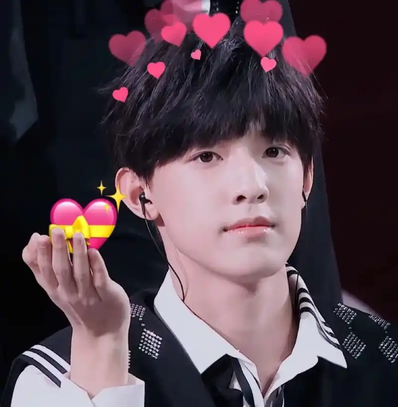 张极豆几 #张泽禹小宝  自己做的头像哇! - 抖音