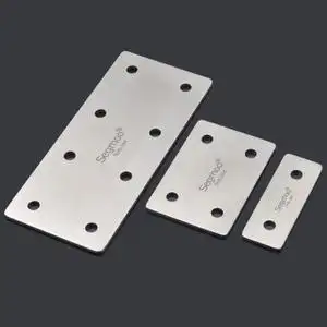 304不锈钢直片家具紧固万能紧固定件钢片链接紧固定器固定片钢片