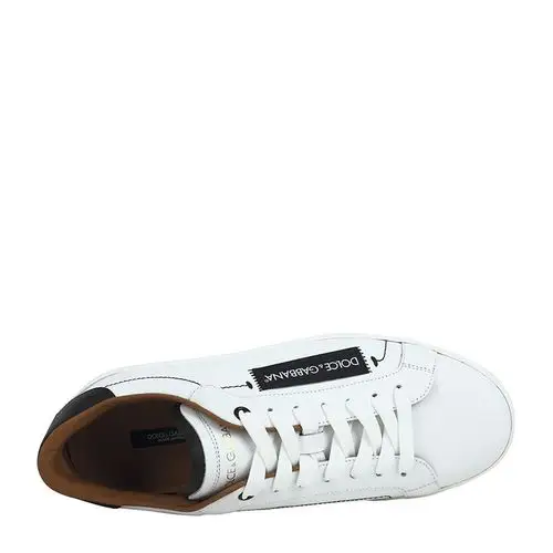 【包税】dolce&gabbana/杜嘉班纳 男士牛皮休闲运动鞋小白鞋板鞋 cs