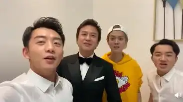 跑男团邓超郑恺王祖蓝鹿晗齐聚录视频为李晨庆生