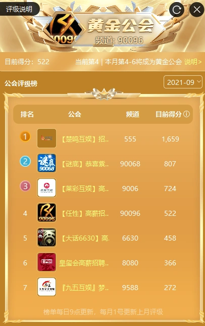 公告cc直播公会评级正式上线