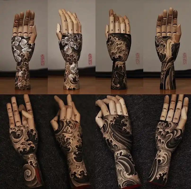 为什么手部纹身格外好看(非战斗人员建议远离)#手背纹身 #新 - 抖音