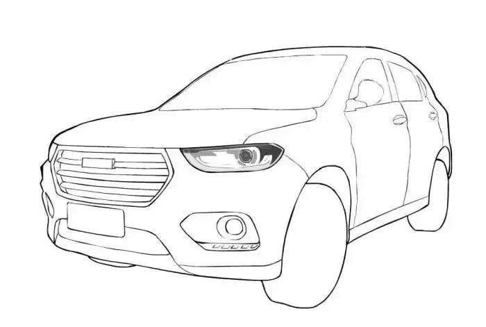 【图】闲来无事,画画车去_哈弗h2论坛_汽车之家论坛