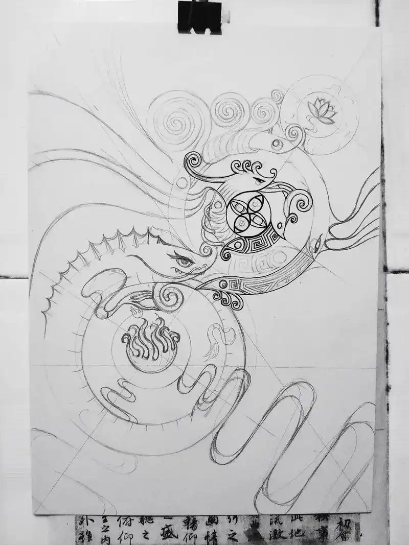 记录每一步,简单黑白画 #绘画 #一起学画画  - 抖音