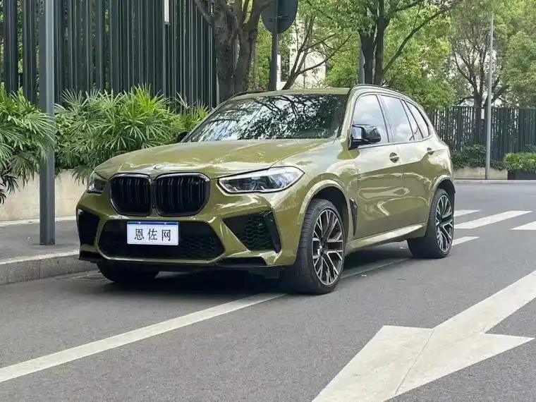 宝马 x5m 宝石青/黑内 2021 - 抖音