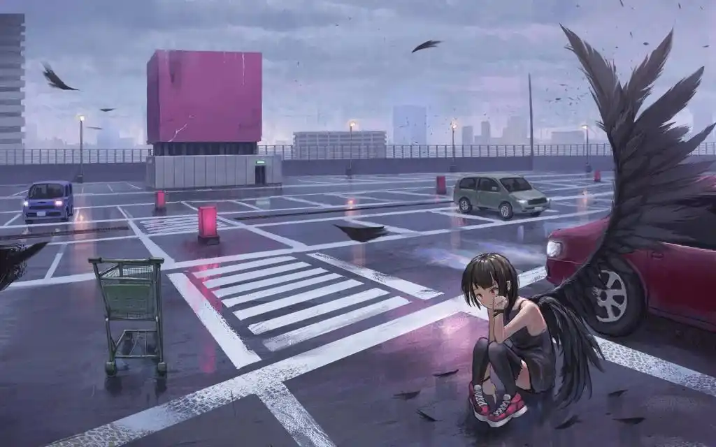 我的孤独又有谁懂,高清壁纸图片,动漫人物-回车桌面