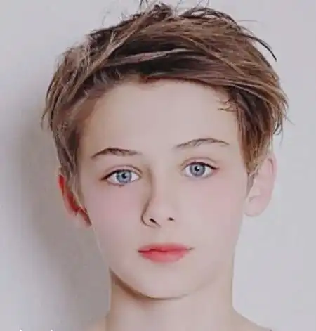 "世界第一帅"男孩威廉·富兰克林 .米勒